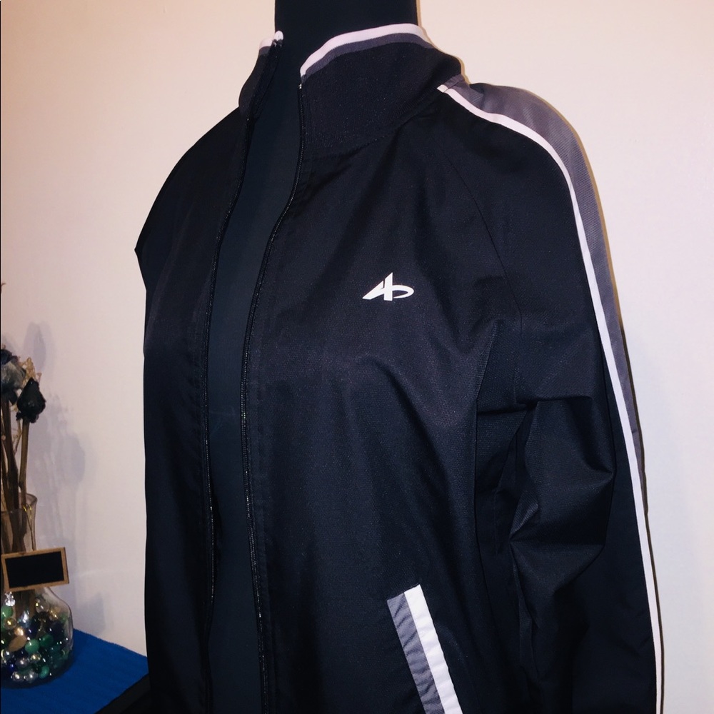 black sports jacket